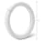24 Pack: FloraCraft&#xAE; CraftF&#x14D;M Extruded Wreath White, 10&#x22;